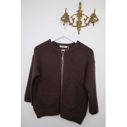 Chaqueta punto strass